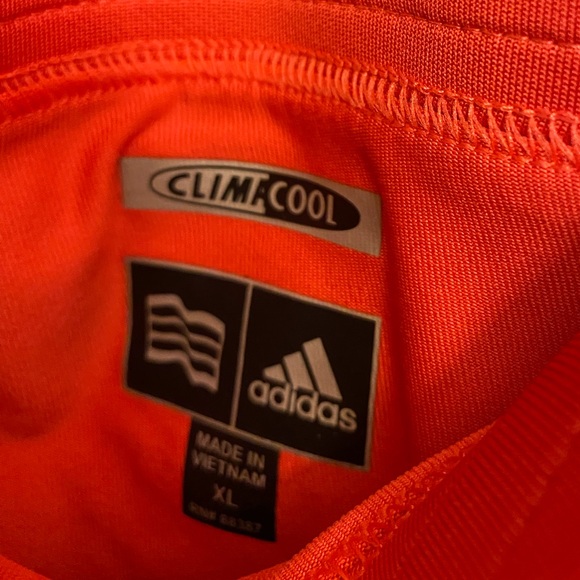 adidas women’s golf tennis performance skirt salmon orange color LPGA XL 👠508 - Picture 3 of 10